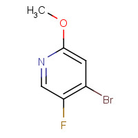 884495-00-5 4-bromo-5-fluoro-2-methoxypyridine chemical structure