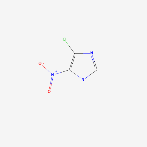 4897-31-8 4-chloro-1-methyl-5-nitro-1H-imidazole chemical structure