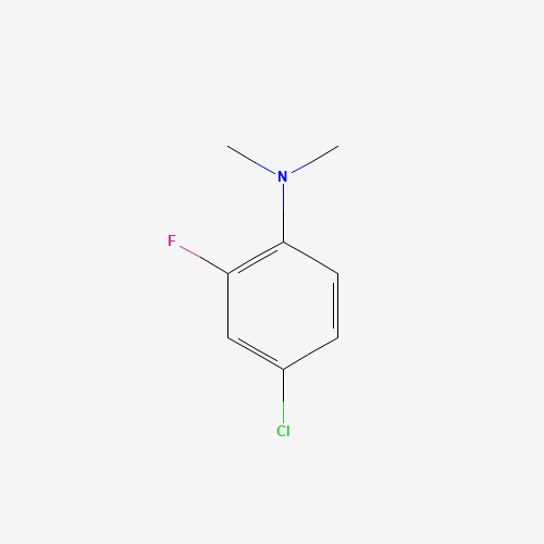 914635-85-1 4-Chloro-2-fluoro-N,N-dimethylaniline chemical structure