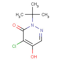 88093-48-5 4-Chloro-5-hydroxy-2-(2-methyl-2-propanyl)-3(2H)-pyridazinone chemical structure