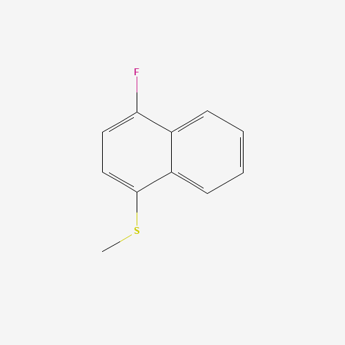 59080-17-0 4-Fluoro-1-naphthyl methyl sulfide chemical structure