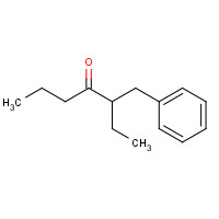 7492-37-7 4-heptanone, 3-(phenylmethyl)- chemical structure