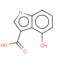 24370-76-1 4-Hydroxy-1H-indole-3-carboxylic acid chemical structure