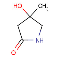 53598-98-4 4-Hydroxy-4-methyl-2-pyrrolidinone chemical structure