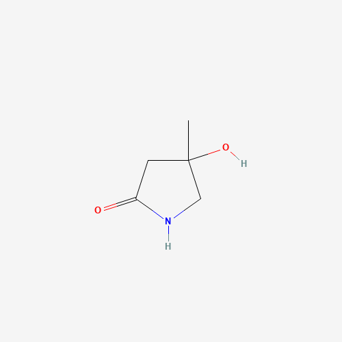 53598-98-4 4-Hydroxy-4-methyl-2-pyrrolidinone chemical structure