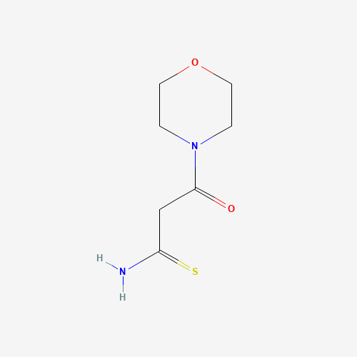 89984-45-2 4-morpholinepropanethioamide, b-oxo- chemical structure