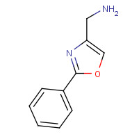 408352-90-9 4-oxazolemethanamine, 2-phenyl- chemical structure