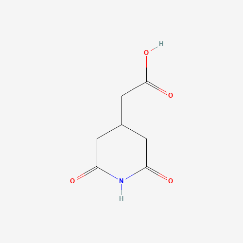 6258-28-2 4-piperidineacetic acid, 2,6-dioxo- chemical structure