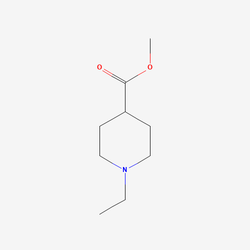 99065-42-6 4-piperidinecarboxylic acid, 1-ethyl-, methyl ester chemical structure