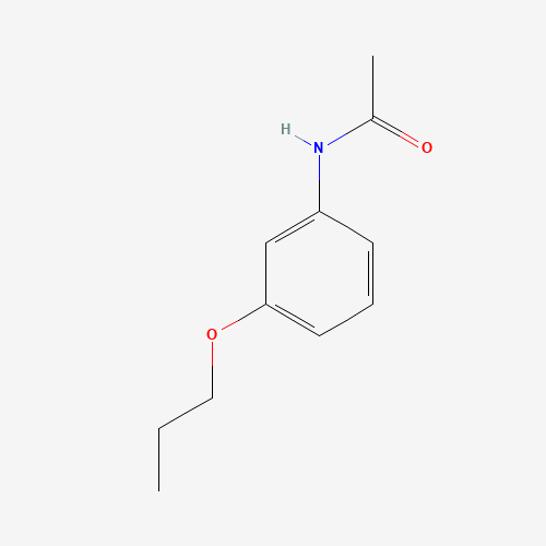55792-52-4 4-propoxyacetaniline chemical structure