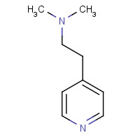 38223-06-2 4-pyridineethanamine, n,n-dimethyl- chemical structure