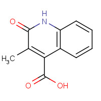 6625-08-7 4-quinolinecarboxylic acid, 1,2-dihydro-3-methyl-2-oxo- chemical structure