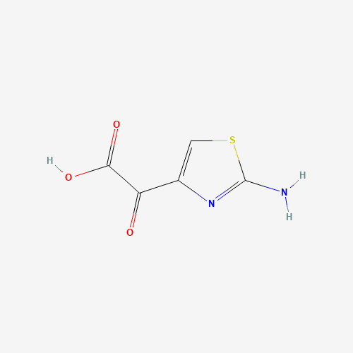 73150-67-1 4-thiazoleacetic acid, 2-amino-a-oxo- chemical structure