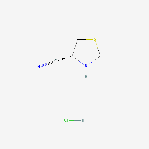 391248-17-2 4-Thiazolidinecarbonitrile, (4R)-, hydrochloride chemical structure