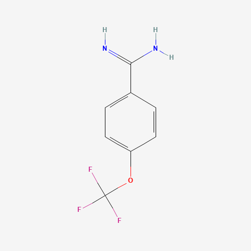 313240-72-1 4-Trifluoromethoxy-benzamidine chemical structure