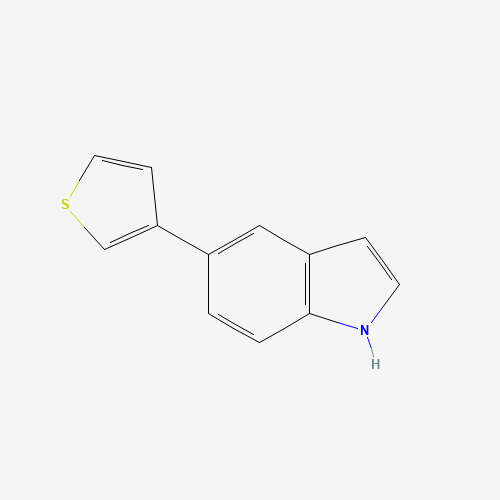 152920-53-1 5-(3-Thienyl)-1H-indole chemical structure