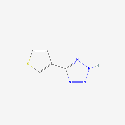 59918-86-4 5-(3-thienyl)-1H-tetrazole chemical structure