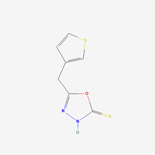 262856-02-0 5-(3-thienylmethyl)-1,3,4-oxadiazole-2-thiol chemical structure