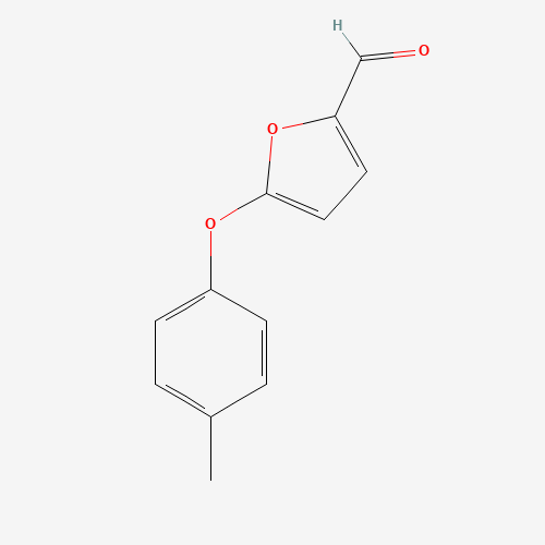 60698-29-5 5-(4-Methylphenoxy)-2-furaldehyde chemical structure