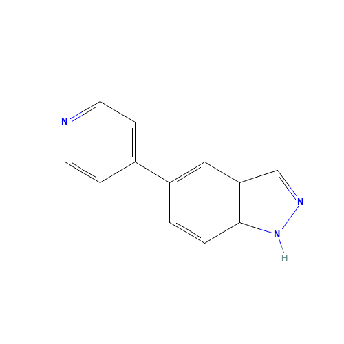 885272-55-9 5-(4-Pyridinyl)-1H-indazole chemical structure