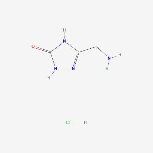367250-06-4 5-(Aminomethyl)-1,2-dihydro-3H-1,2,4-triazol-3-one hydrochloride chemical structure