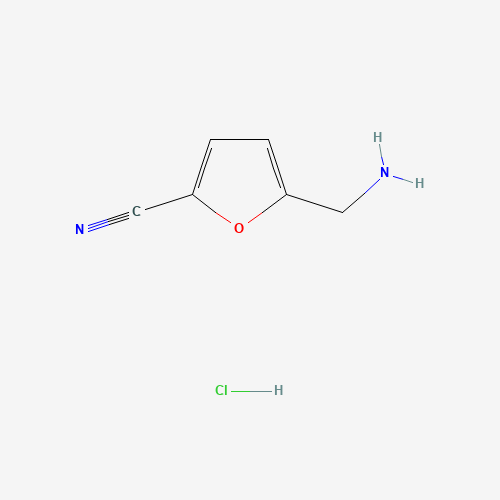 203792-32-9 5-(Aminomethyl)-2-furonitrile hydrochloride chemical structure