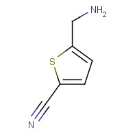227279-10-9 5-(Aminomethyl)-2-thiophenecarbonitrile chemical structure