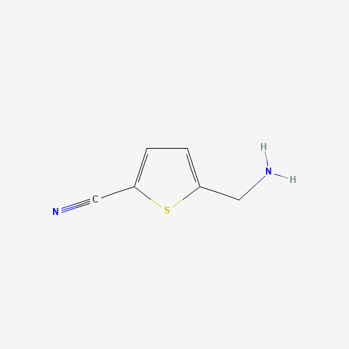 227279-10-9 5-(Aminomethyl)-2-thiophenecarbonitrile chemical structure