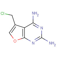 67194-86-9 5-(Chloromethyl)furo[2,3-d]pyrimidine-2,4-diamine chemical structure