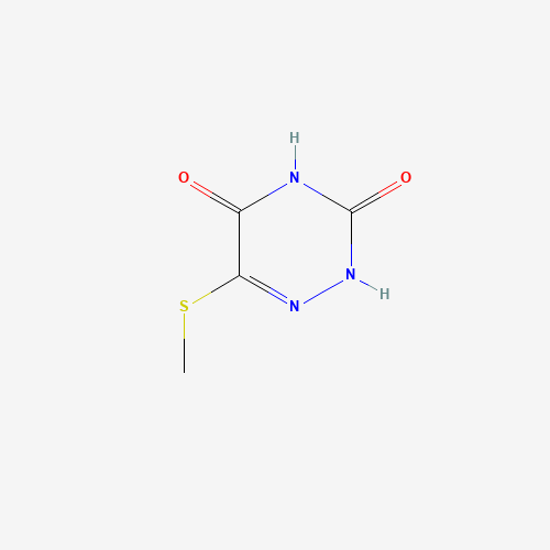 31697-20-8 5-(Methylthio)-6-azauracil chemical structure