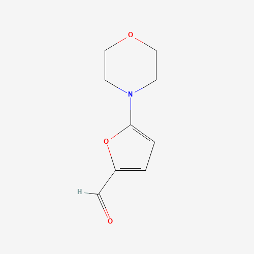 3680-96-4 5-(Morpholin-4-yl)-2-furaldehyde chemical structure