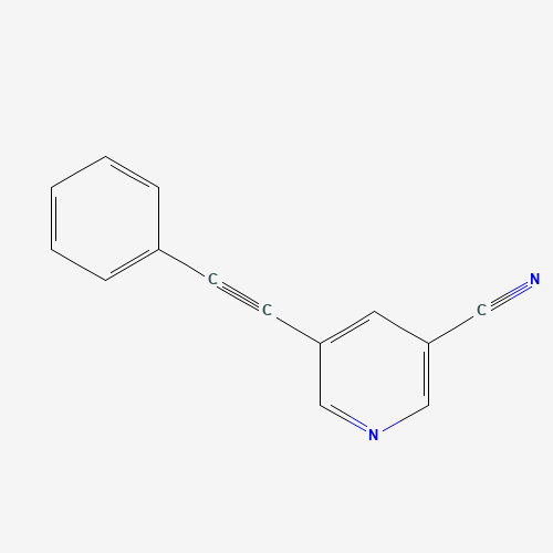 845266-26-4 5-(phenylethynyl)nicotinonitrile chemical structure