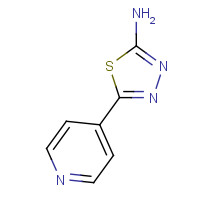 2002-04-2 5-(pyridin-4-yl)-1,3,4-thiadiazol-2-amine chemical structure