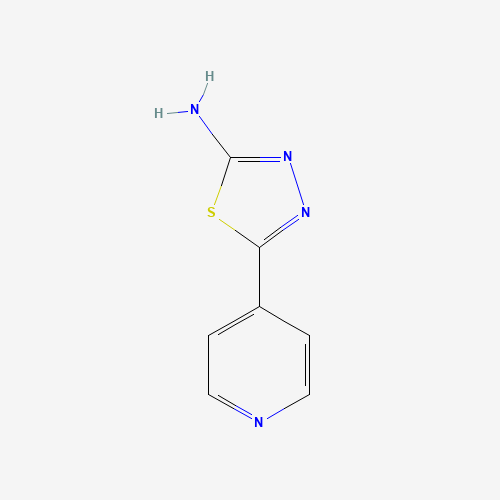 2002-04-2 5-(pyridin-4-yl)-1,3,4-thiadiazol-2-amine chemical structure