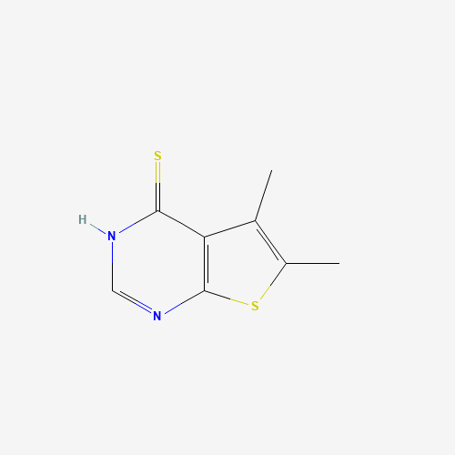 307512-33-0 5,6-Dimethyl-thieno[2,3-d]pyrimidine-4-thiol chemical structure