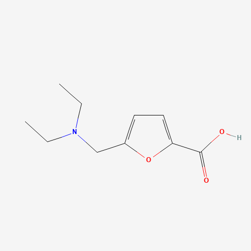 459795-81-4 5-[(diethylamino)methyl]-2-furoic acid chemical structure