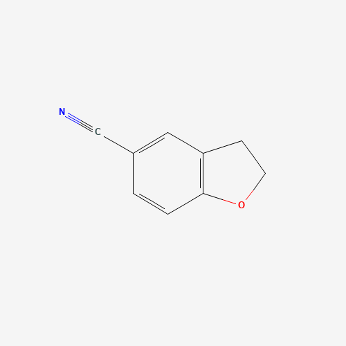 84944-75-2 5-Benzofurancarbonitrile, 2,3-dihydro- chemical structure