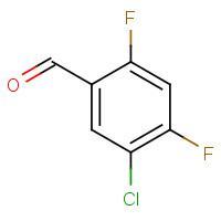 695187-29-2 5-Chloro-2,4-difluorobenzaldehyde chemical structure