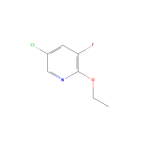 886373-94-0 5-Chloro-2-ethoxy-3-fluoropyridine chemical structure