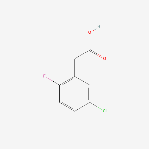261762-97-4 5-Chloro-2-fluorophenylacetic acid chemical structure