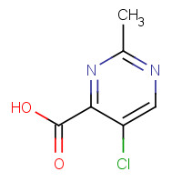74840-47-4 5-Chloro-2-methyl-4-pyrimidinecarboxylic acid chemical structure