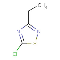 101258-23-5 5-chloro-3-ethyl-1,2,4-thiadiazole chemical structure