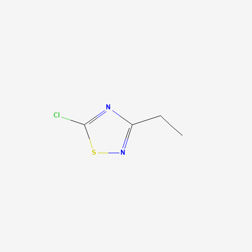 101258-23-5 5-chloro-3-ethyl-1,2,4-thiadiazole chemical structure
