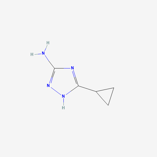 502546-41-0 5-Cyclopropyl-4H-1,2,4-triazol-3-amine chemical structure