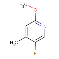 884495-11-8 5-Fluoro-2-methoxy-4-methylpyridine chemical structure