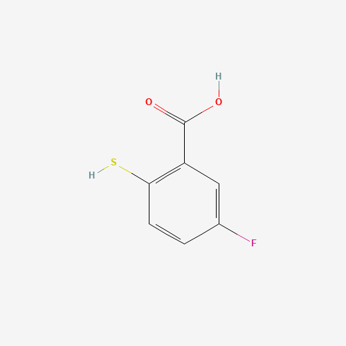 120121-07-5 5-Fluoro-2-sulfanylbenzoic acid chemical structure