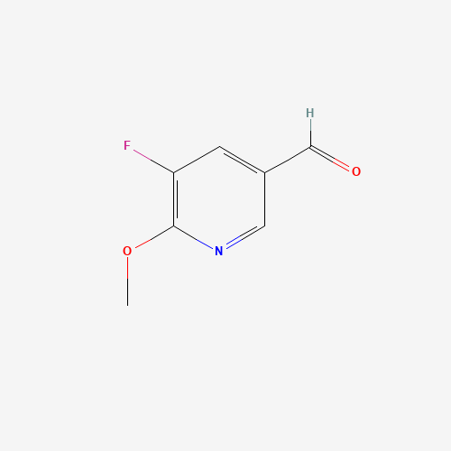 884494-73-9 5-Fluoro-6-methoxynicotinaldehyde chemical structure