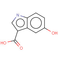 3705-21-3 5-Hydroxy-1H-indole-3-carboxylic acid chemical structure