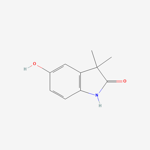 80711-56-4 5-Hydroxy-3,3-dimethyl-1,3-dihydro-2H-indol-2-one chemical structure