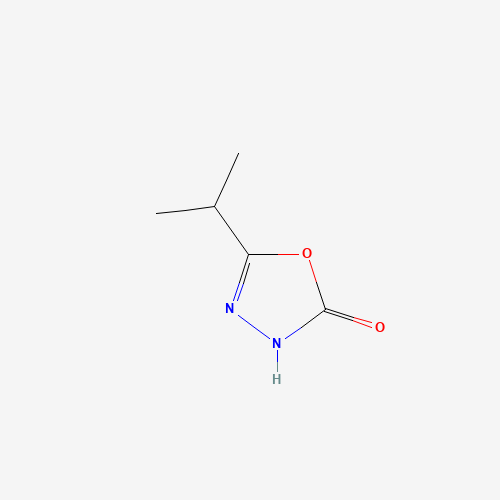 1711-88-2 5-Isopropyl-1,3,4-oxadiazol-2(3H)-one chemical structure